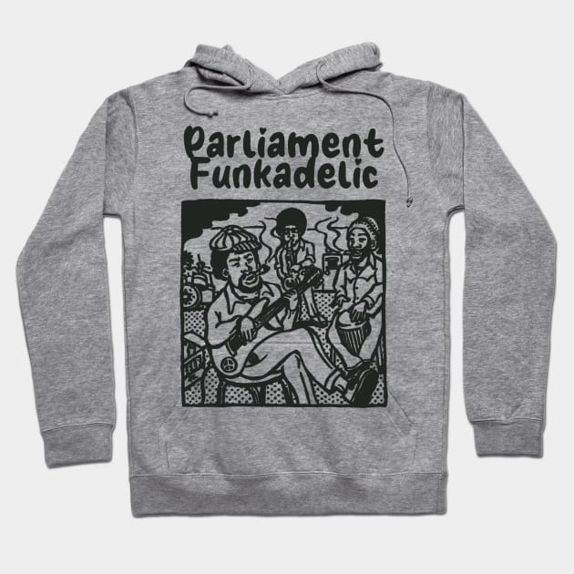 parliamen ll reggae jaming Hoodie by hex pixel